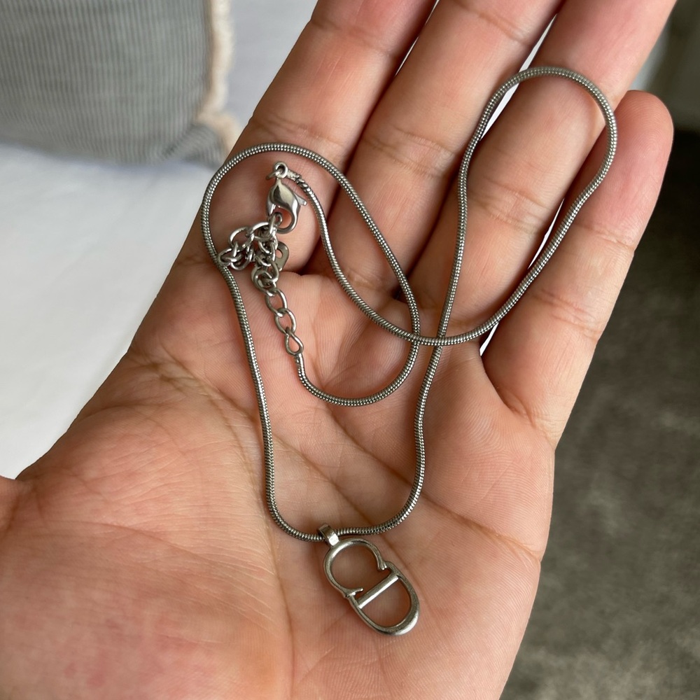 Christian Dior CD Necklace